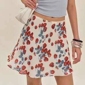 Reformation Brandy Skirt Ivory - Size S